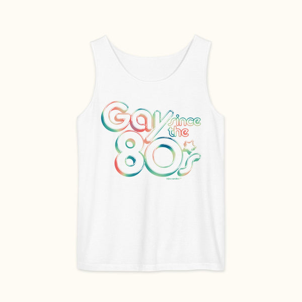 Gay Since The 80s Premium Tank Top | Bijou Candles