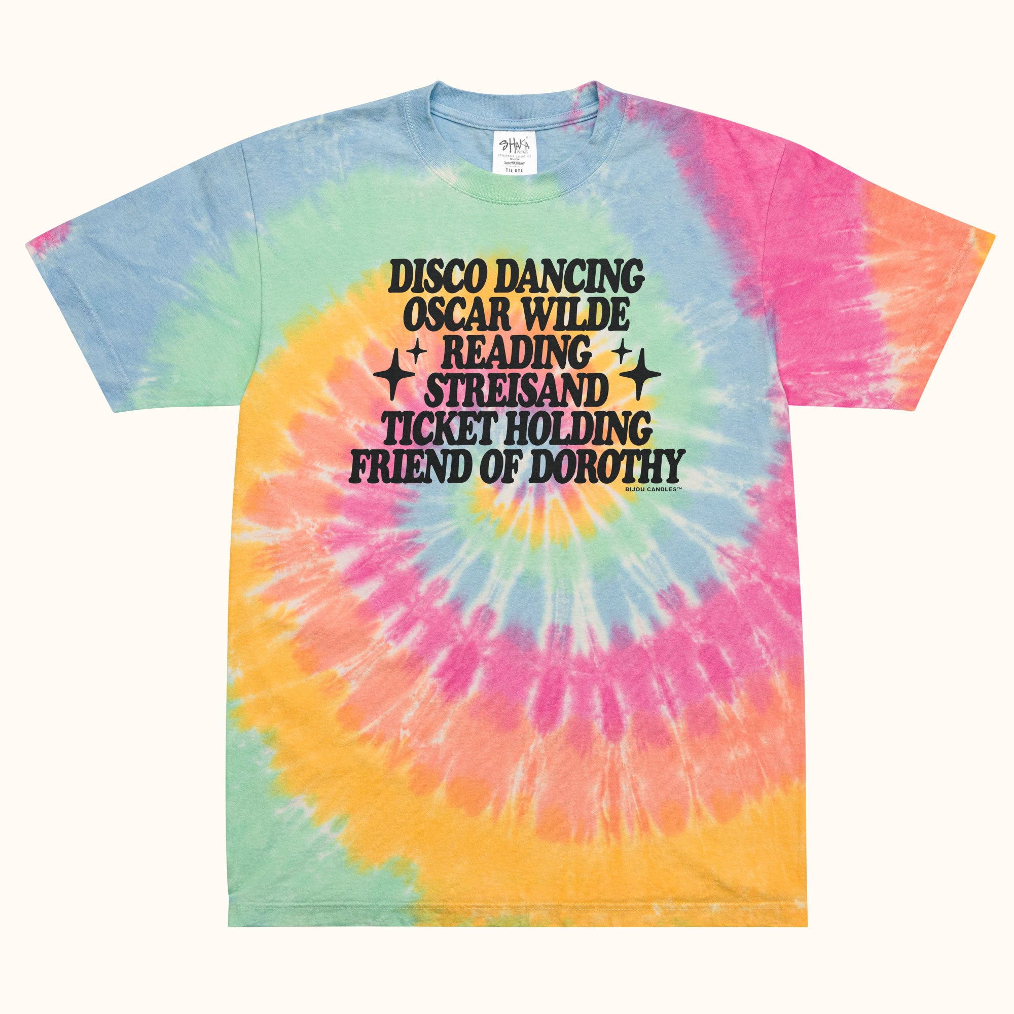 Clueless Friend of Dorothy Oversized Tie-dye T-Shirt
