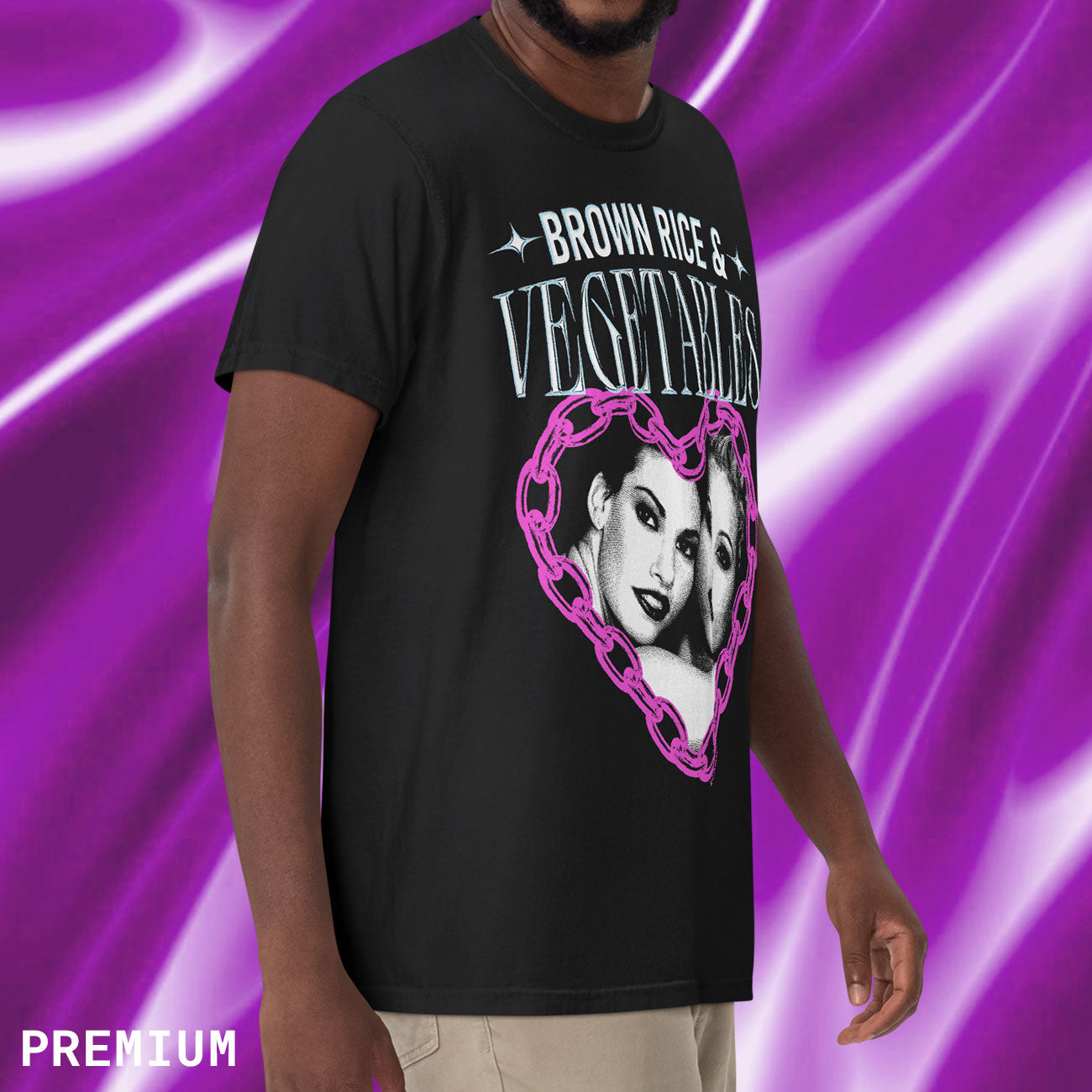Brown Rice & Vegetables Showgirls Unisex T-Shirt