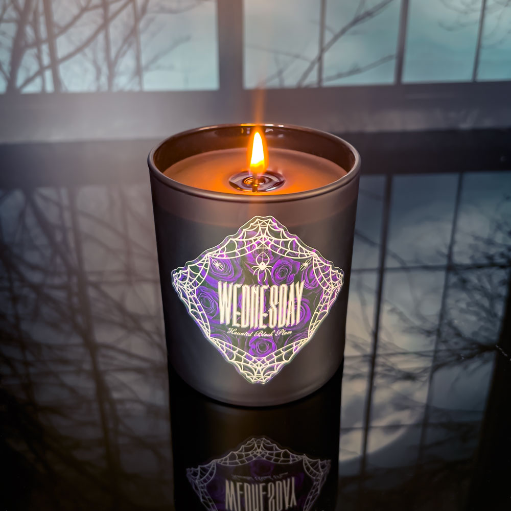 Wednesday • Haunted Black Plum Candle