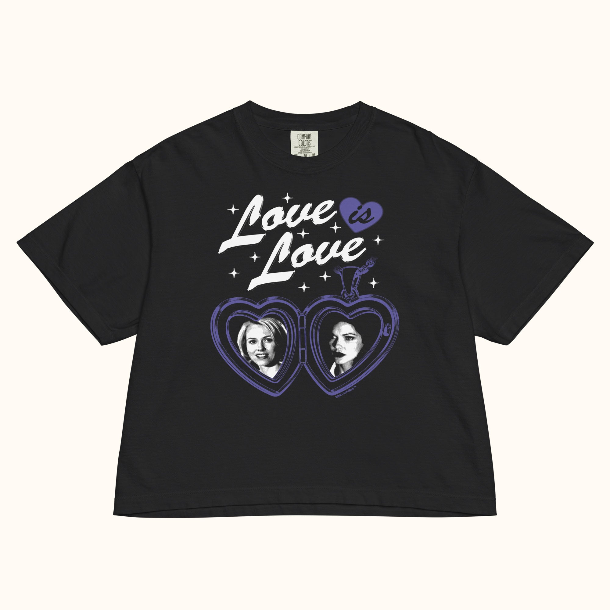 Mulholland Drive Pride Premium Crop Top