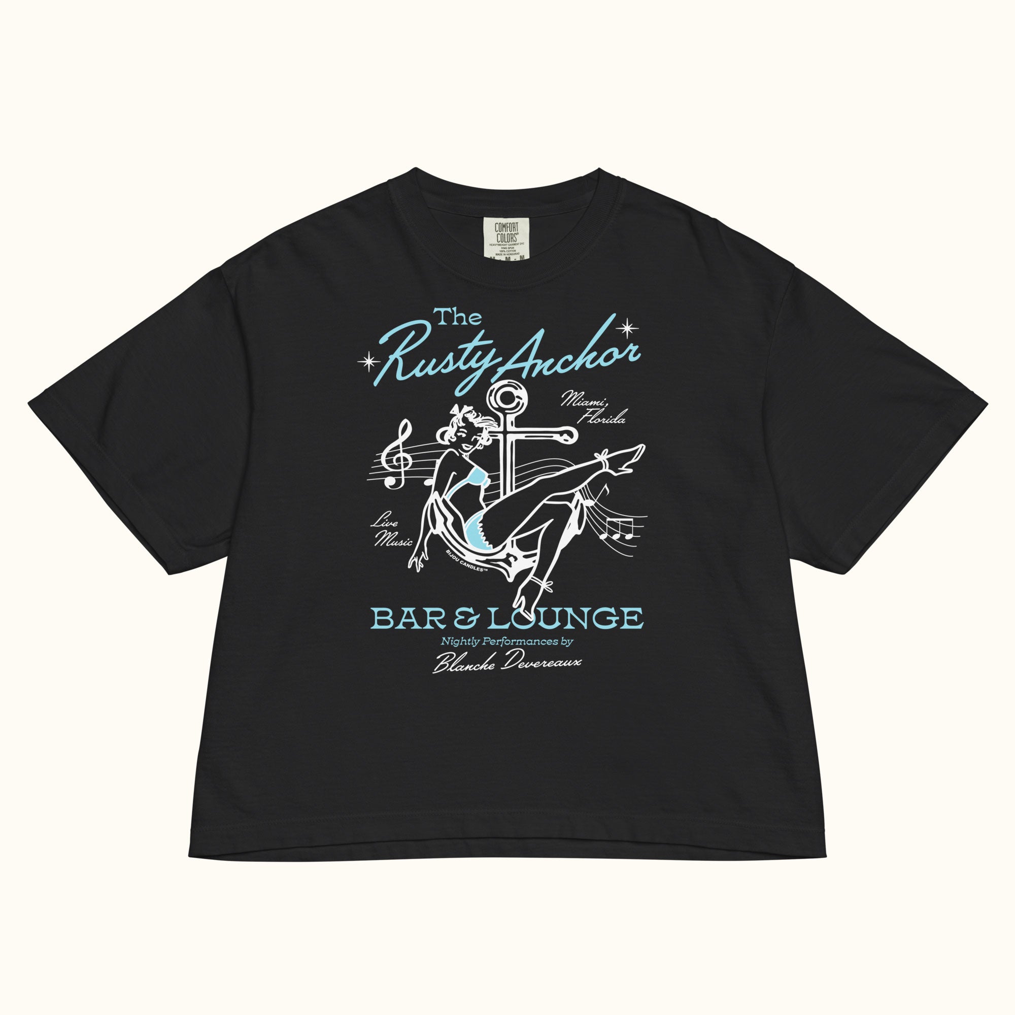 The Rusty Anchor Premium Crop Top