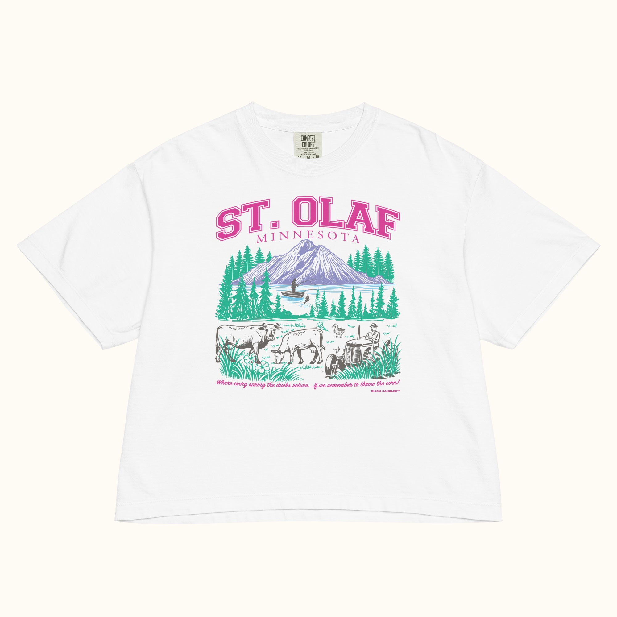 St. Olaf, MN Premium Crop Top