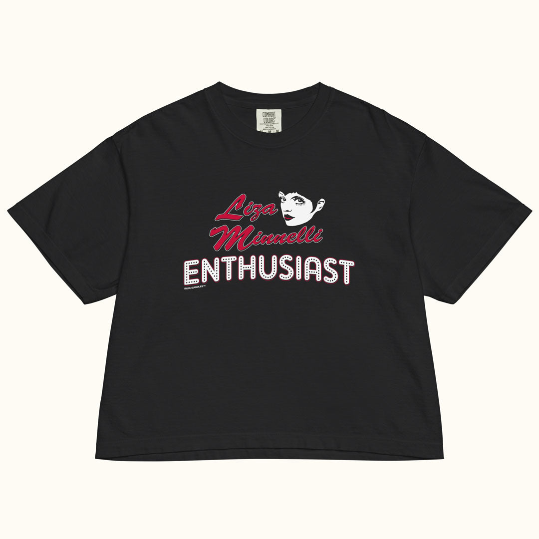 Liza Minnelli Enthusiast Women’s Premium Crop Top