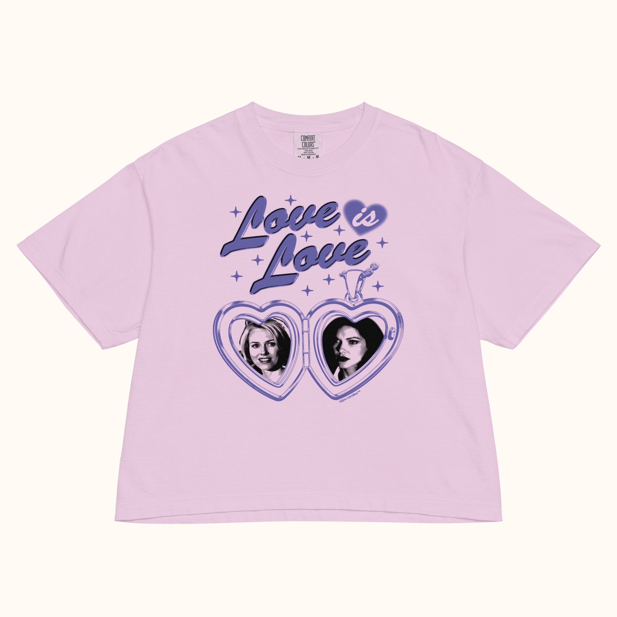 Mulholland Drive Pride Women's Premium Crop Top