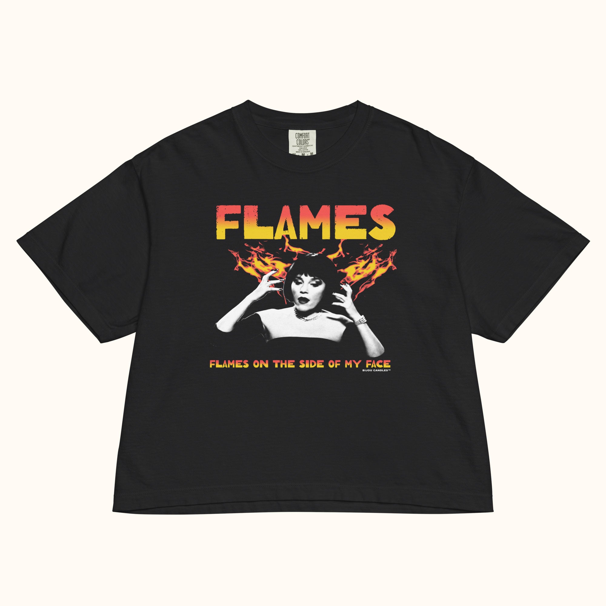 Clue Flames Premium Crop Top