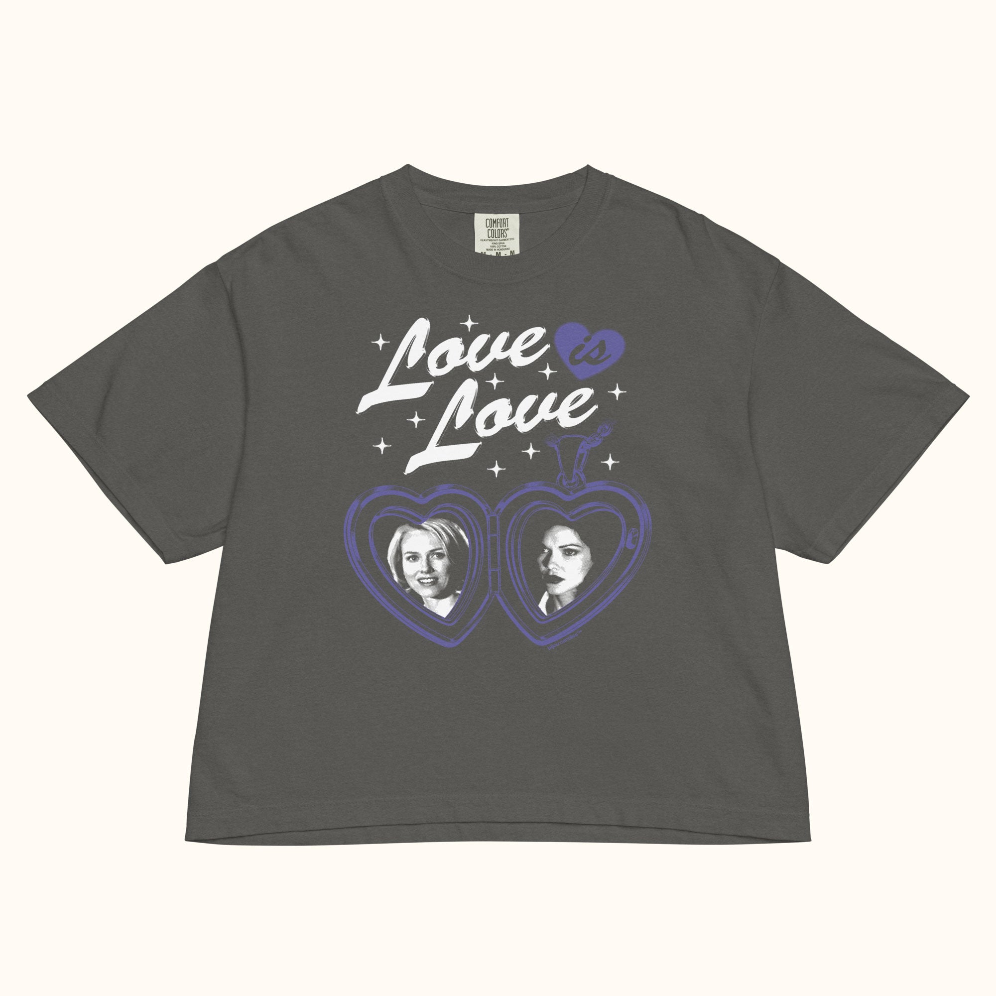 Mulholland Drive Pride Women's Premium Crop Top