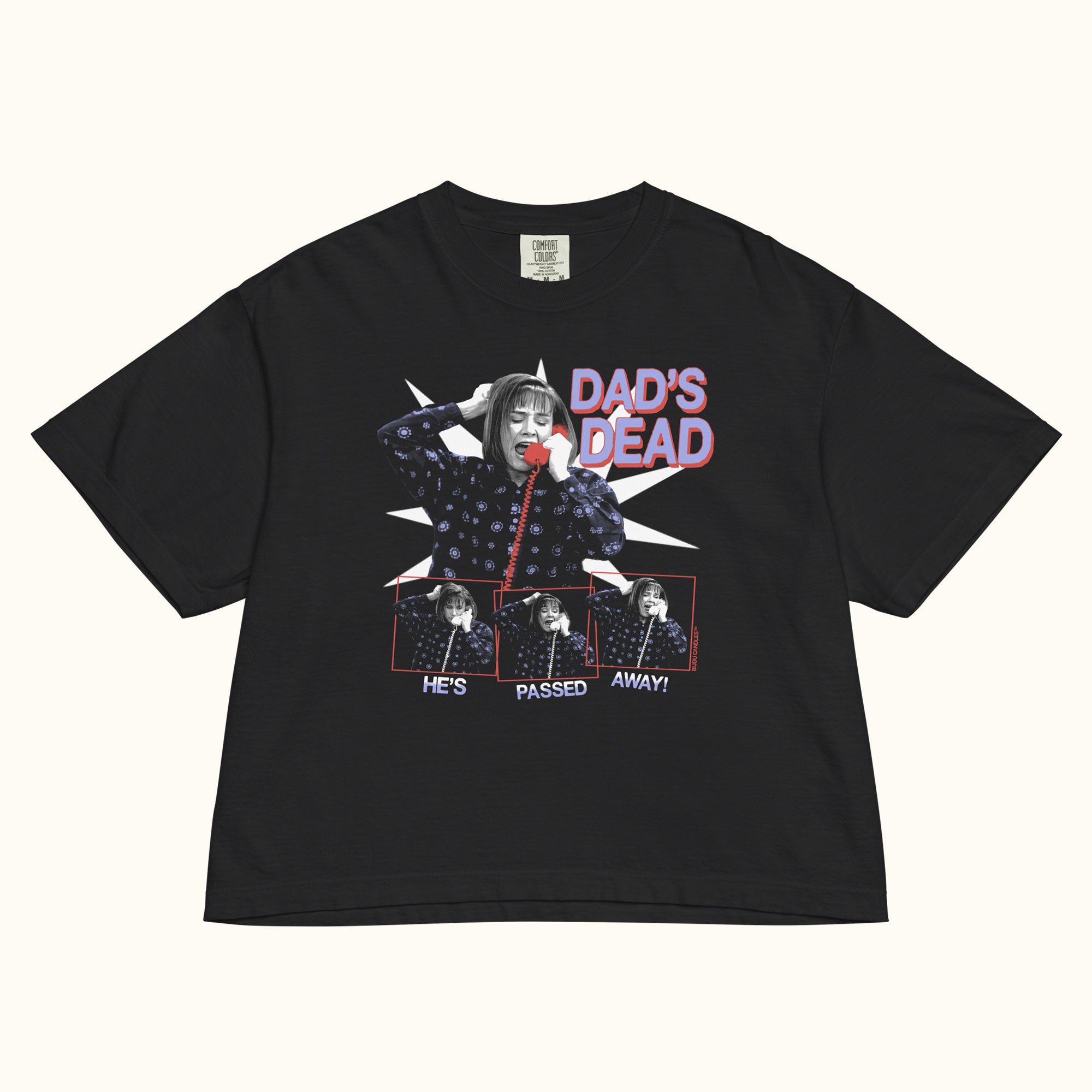 Aunt Jackie Dad's Dead Women’s Premium Crop Top