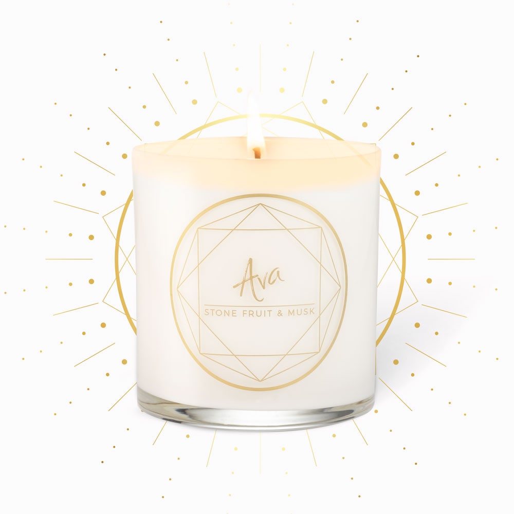 Ava • Stone Fruit & Musk Candle