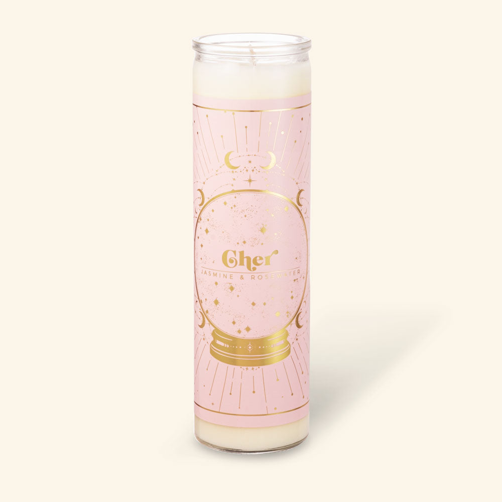 Cher • Jasmine & Rosewater Tall Candle