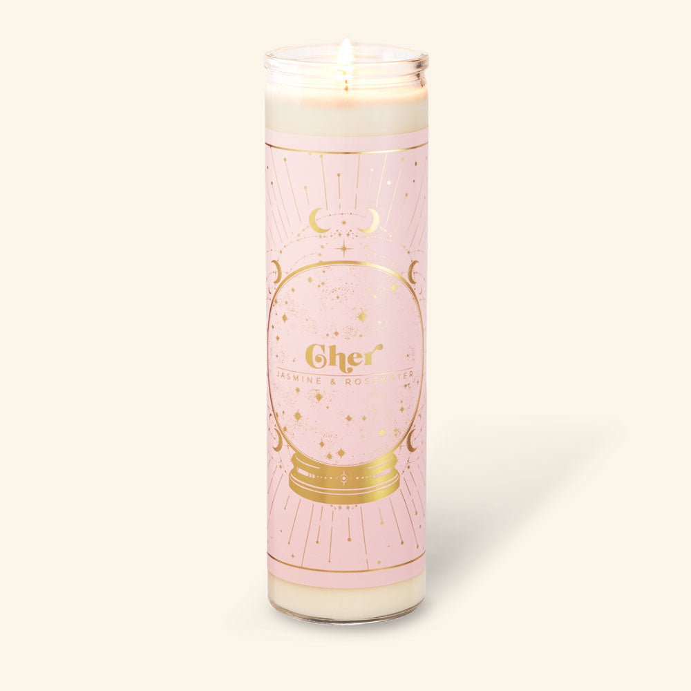 Cher • Jasmine & Rosewater Tall Candle