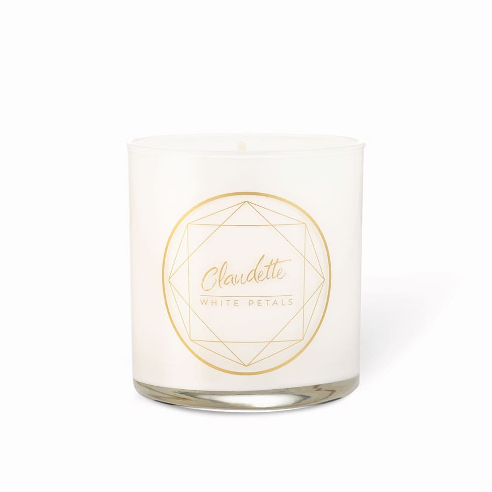 Claudette • White Petals Candle