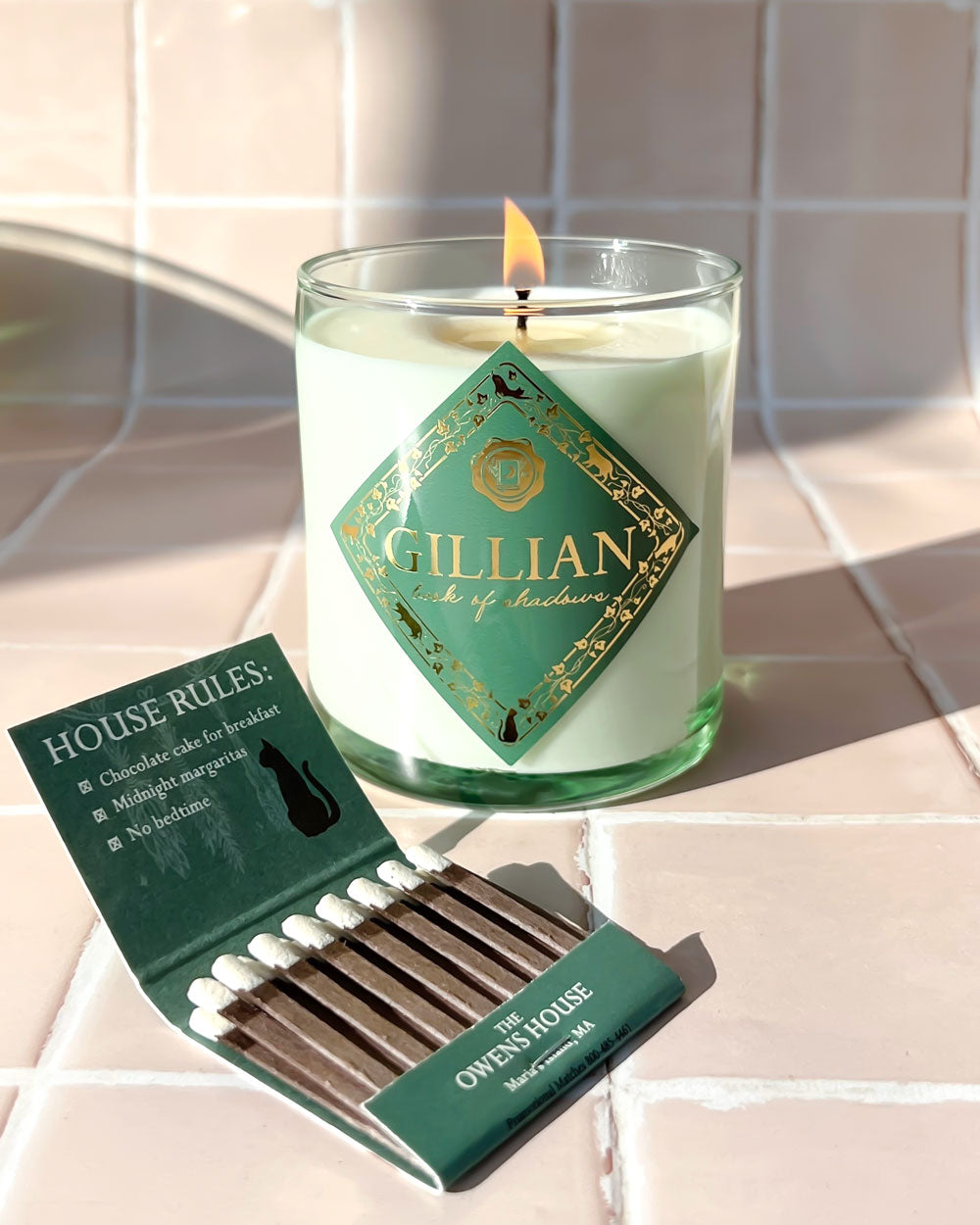 Gillian • Book of Shadows Candle