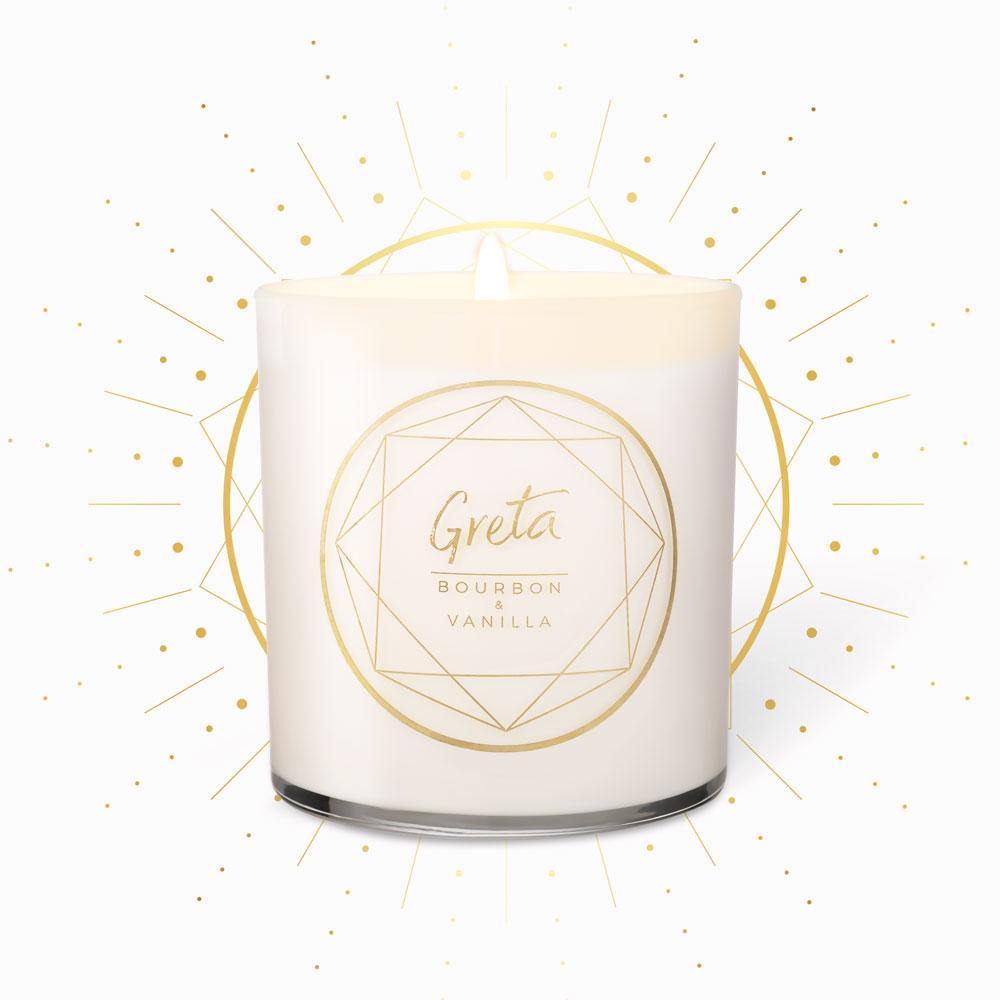 Classic Candles - Greta • Bourbon & Vanilla