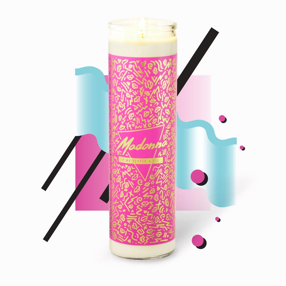 Tall Votive Candles - Madonna · Pink Pepper & Fig