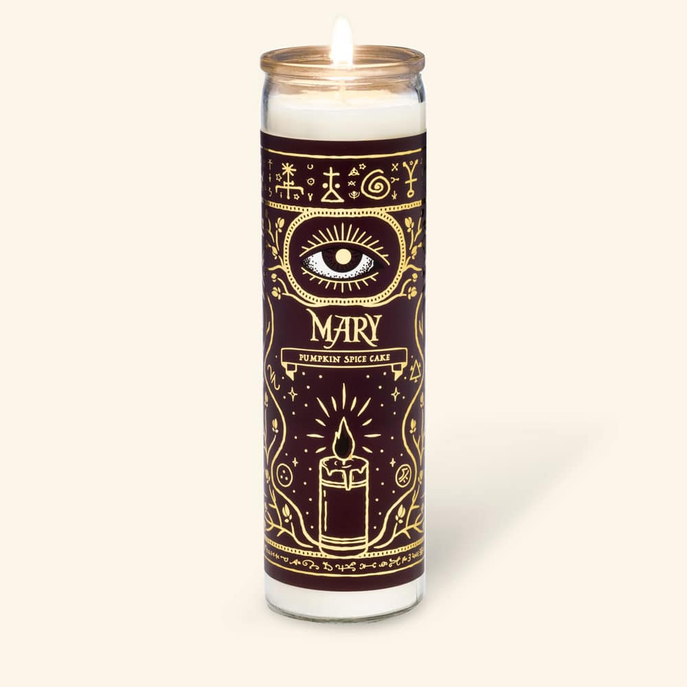 Mary • Pumpkin Spice Cake Tall Candle