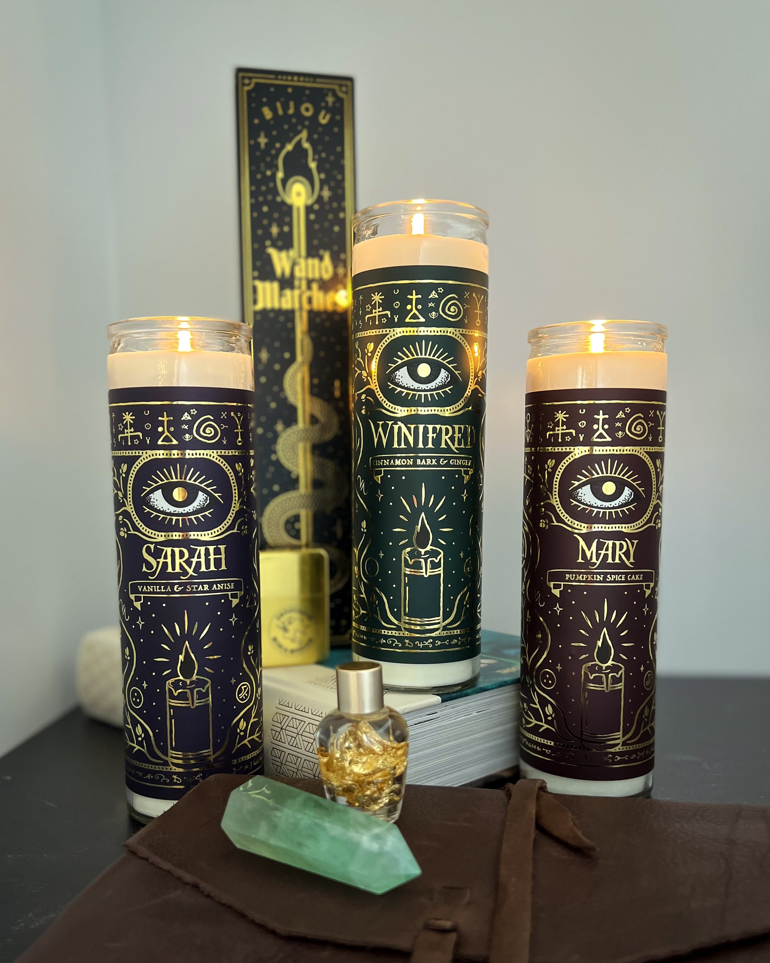 Sanderson Sisters Tall Candle Set