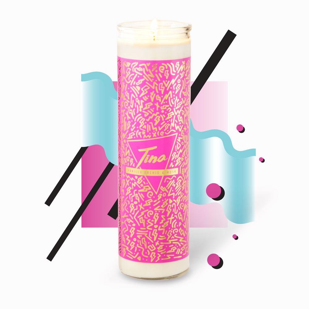 Tall Votive Candles - Tina · Vanilla Orchid & Musk